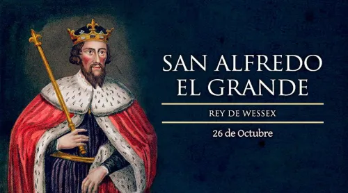 Hoy es fiesta de San Alfredo, rey que defendió a su pueblo de los vikingos