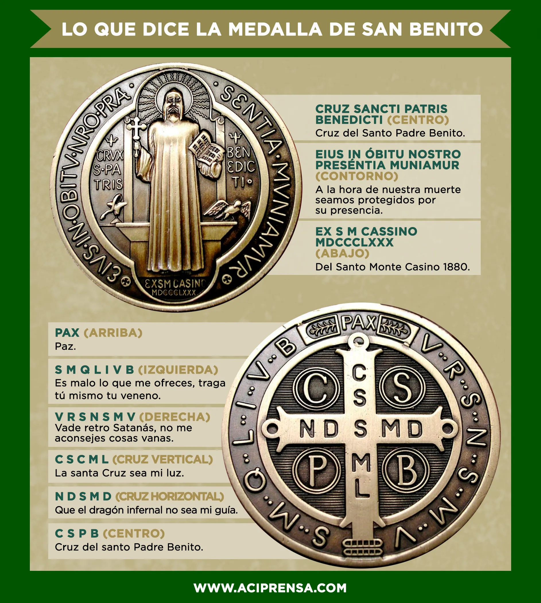 Significado De La Medalla De San Benito Misa Y Oraciones