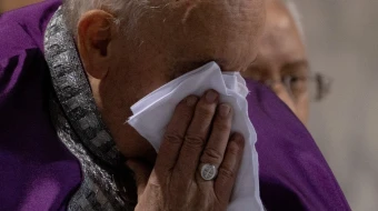 Imagen referencial del Papa Francisco con síntomas de resfriado.