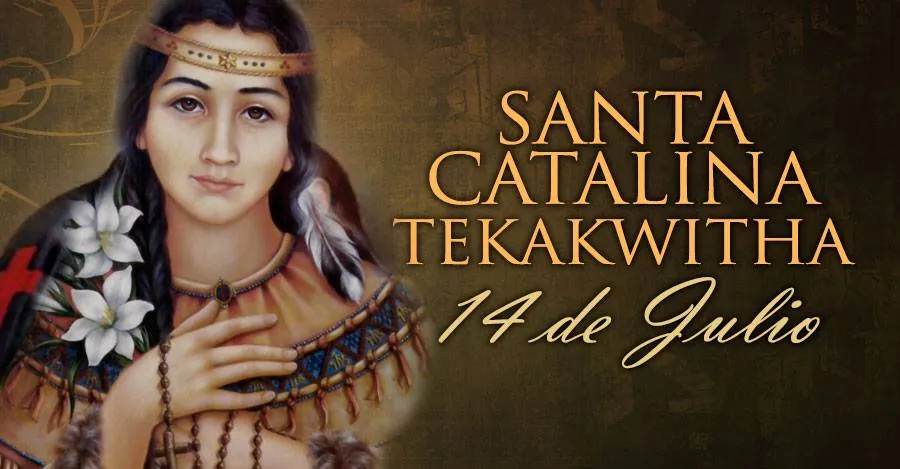 Hoy la Iglesia celebra a la primera santa piel roja: Catalina Tekakwitha