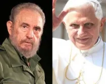 Fidel Castro y Benedicto XVI