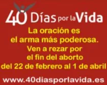 Campaña por la vida y contra el aborto.