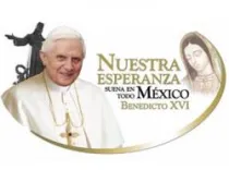 Afiche del viaje del Papa a México (foto: AICA).