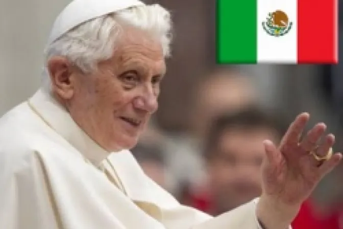 Las respuestas de Benedicto XVI a los periodistas rumbo a México