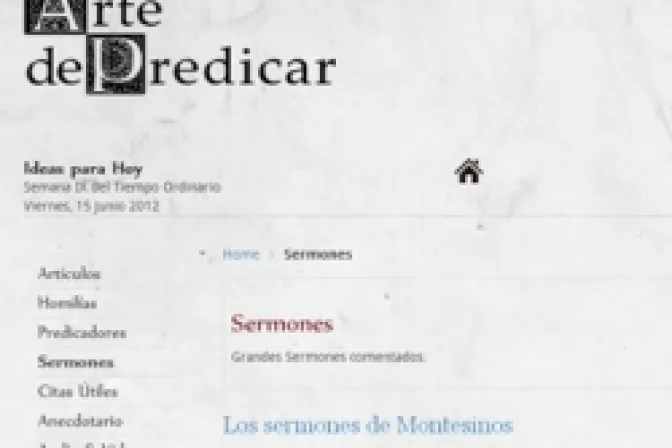 Lanzan sitio web con recomendaciones para la prédica sacerdotal