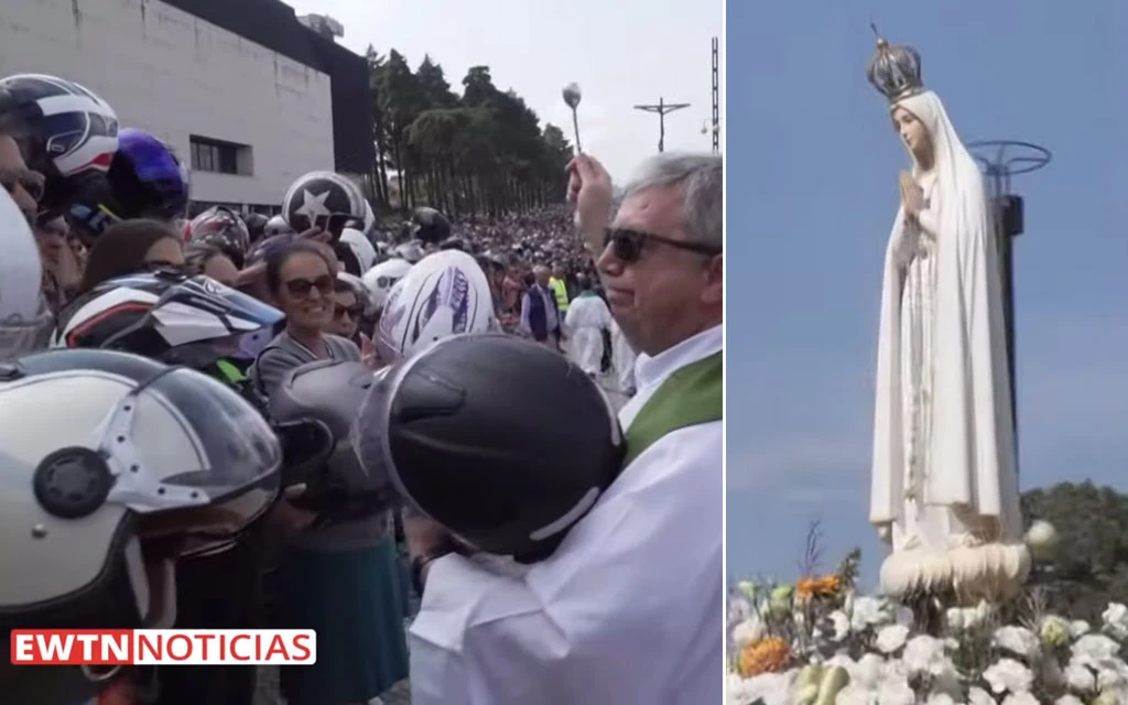 180 mil motociclistas peregrinan al Santuario de Fátima para la bendición de cascos.?w=200&h=150