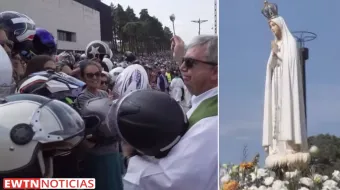 180 mil motociclistas peregrinan al Santuario de Fátima para la bendición de cascos.