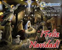 ¡Que el nacimiento del niño Jesús traiga paz y reconciliación en sus hogares!