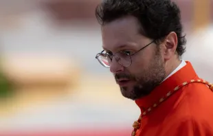 Giorgio Marengo recién nombrado cardenal. Crédito: Daniel Ibáñez/ACI Prensa 