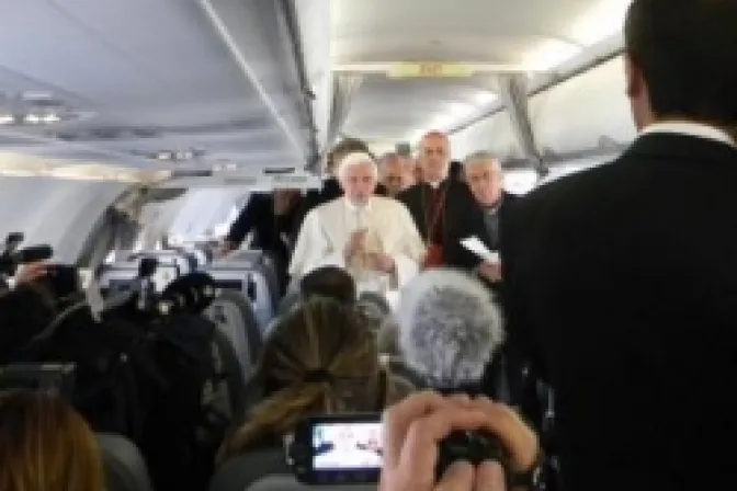 Benedicto XVI: la Iglesia está siempre del lado de la libertad y quiere ayudar a Cuba