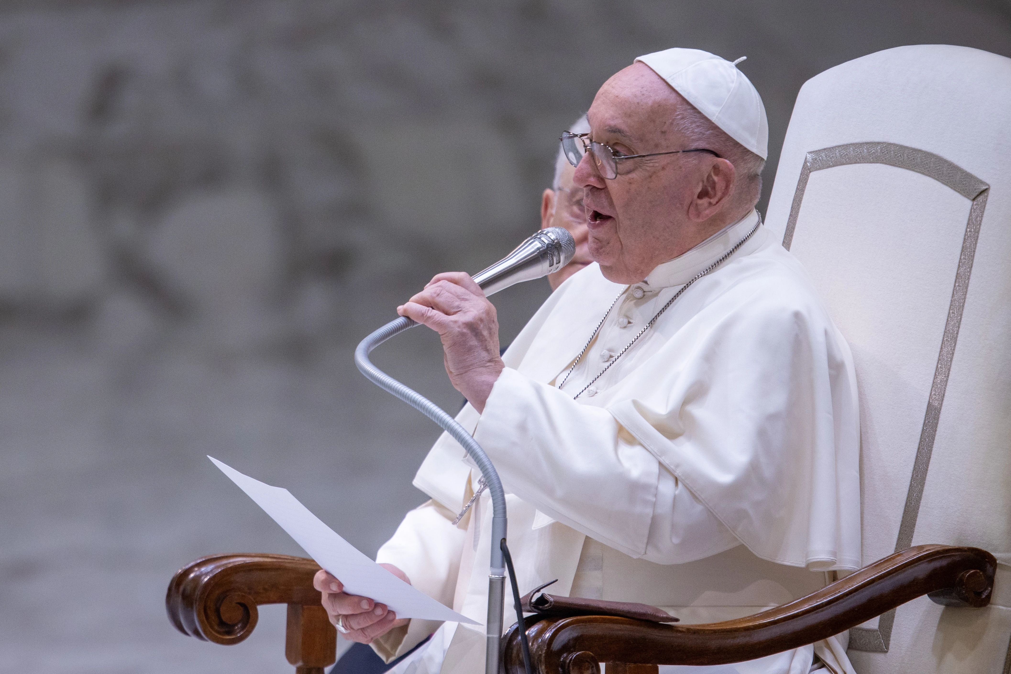 El Papa Francisco, durante una audiencia general en agosto de 2024.?w=200&h=150