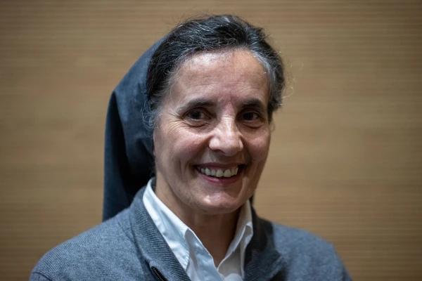 Sister Lucía Bartolomasi, Superior General of the Consolata Missionaries in Rome. Credit: Daniel Ibáñez/ EWTN News