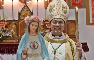 Mons. Peter Shao Zhumin. Crédito: Asia News. 