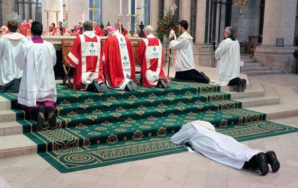 Priestly ordination of Fr. John Morrill. Credit: RC Diocese Of East Anglia via Flickr (CC BY-NC-SA 2.0)