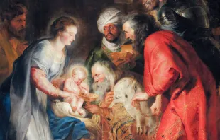 Adoración de los Reyes Magos de Pedro Pablo Rubens / Crédito: Dominio Público 
