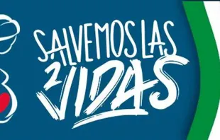 Afiche promocional de Salvemos las 2 Vidas México. 