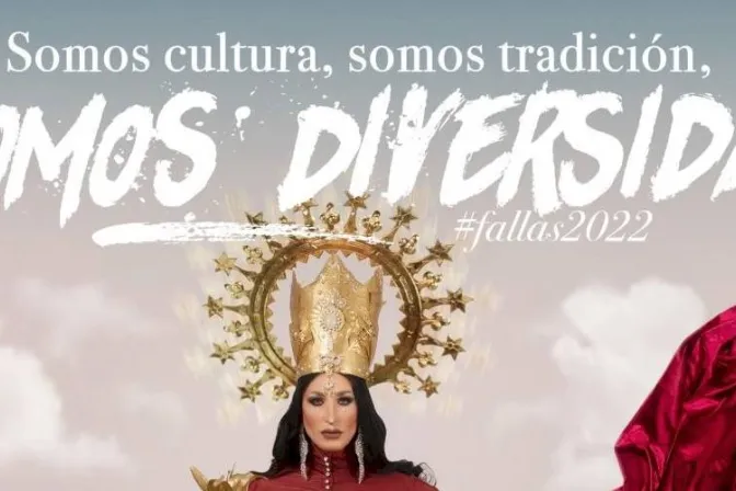 Con cartel blasfemo y Virgen “drag” promueven fiestas dedicadas a San José