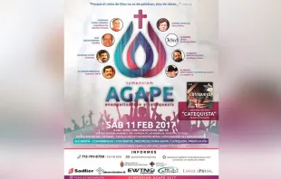 Afiche Symposium Agape / Foto: Oficina de Evangelización y Catequesis de la Arquidiócesis de Galveston-Houston 