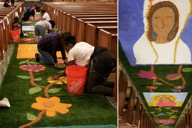 Semana Santa 2022: Iglesia en California dedicará alfombras a la paz en Ucrania