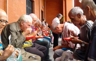 Personas de tercera edad atendidas por Cáritas Venezuela / Crédito: Cáritas Venezuela 