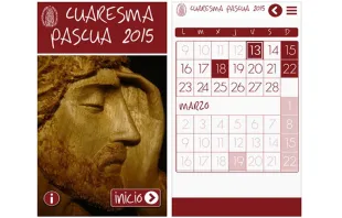 Aplicación Cuaresma Pascua 2015 de la Archidiócesis de Valencia. 