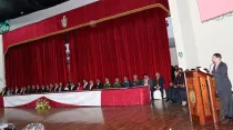 La sesión solemne en Arequipa. Foto Coordinadora Regional por la Vida de Arequipa