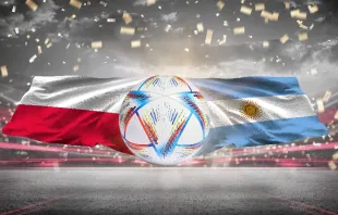 Argentina y Polonia se enfrentan hoy para el pase a los octavos de final de Qatar 2022. Crédito: Shutterstock  