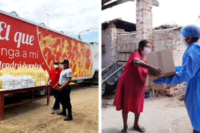 Cáritas Piura y Tumbes alimenta a miles de pobres y migrantes en la pandemia