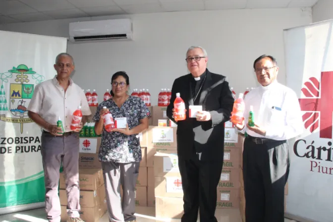 La Iglesia dona miles de medicamentos para enfrentar epidemia de dengue en Perú