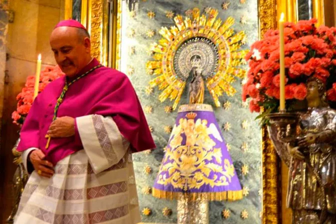 Fiesta de la Virgen del Pilar: Arzobispo de Zaragoza afirma que María es columna de Fe