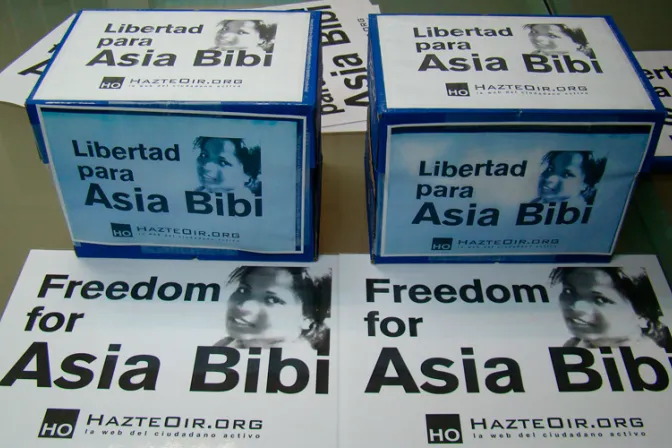 Asia Bibi cumple 5 años sufriendo en una cárcel de Pakistán