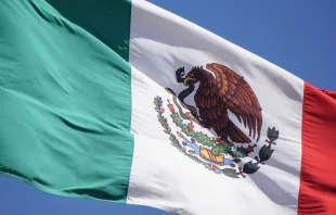 Bandera de México. Foto: David Ramos / ACI Prensa. 