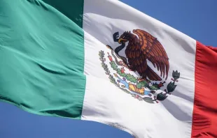 Bandera de México. Foto: David Ramos / ACI Prensa. 