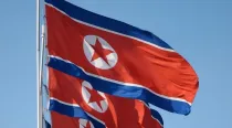 Banderas de Corea del Norte / Foto: Flickr John Pavelka (CC BY 2.0)