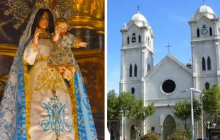 Basu00edlica de Nuestra Seu00f1ora de Aru00e1nzazu, ciudad de Victoria, Entre Ru00edos, Argentina. Cru00e9dito: Parroquia Basu00edlica Nuestra Seu00f1ora de Aru00e1nzazu. 