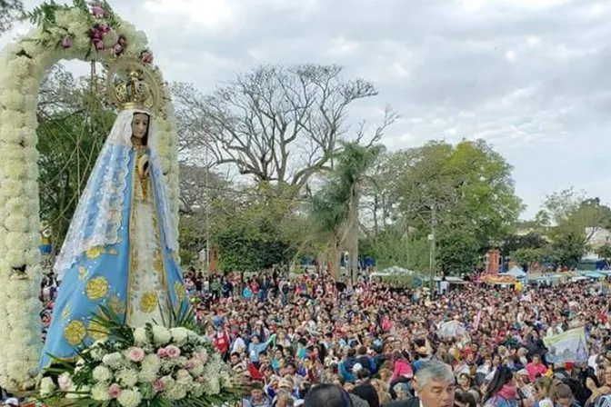 Celebran 119 años de la coronación de Nuestra Señora de Itatí [FOTOS]