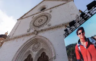 Imagen referencial. Fachada de la Basílica de San Francisco en Asís. Foto: Daniel Ibáñez / ACI Prensa 
