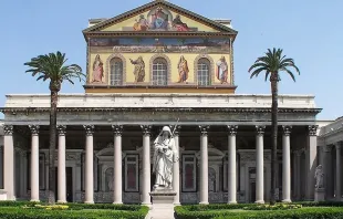 Basílica San Pablo Extramuros en Roma. Crédito: Dominio público 