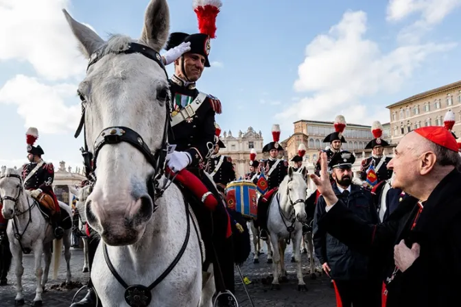 La tradicional granja de animales vuelve al Vaticano por San Antonio Abad