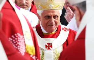 Papa Emérito Benedicto XVI (2007). Crédito: Catholic Church England and Wales - © Mazur (CC BY-NC-ND 2.0) 