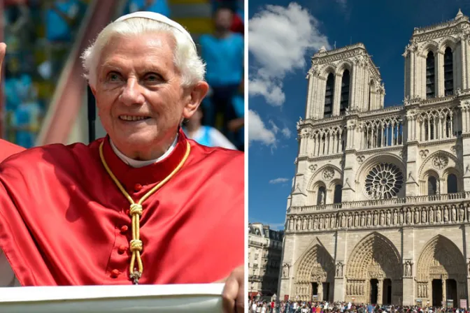 Benedicto XVI sobre Notre Dame: Signo vivo de la presencia de Dios entre los hombres