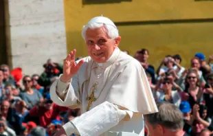 El Papa emérito Benedicto XVI. Foto: Alan Holdren / ACI Prensa 