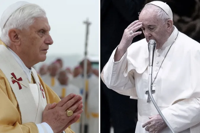 Papa Francisco: Gracias a Dios por el don a la Iglesia de Benedicto XVI