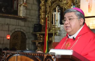 Mons. Giovani Arana, Obispo de El Alto. Crédito: CEB 