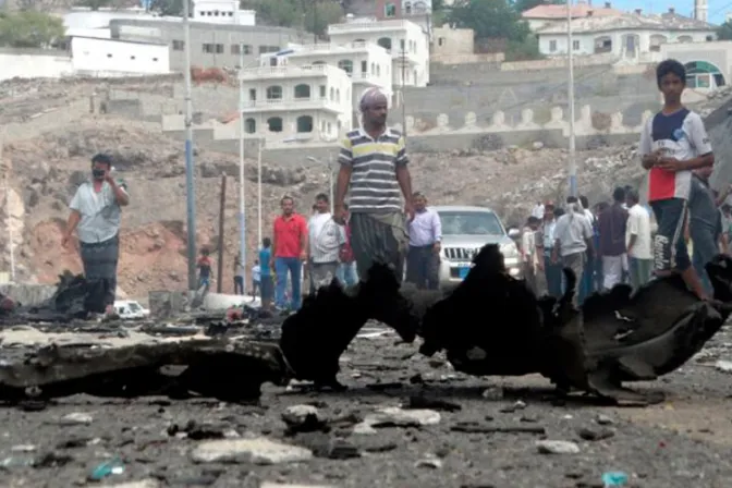 Destruyen con una bomba Iglesia de la Inmaculada Concepción en Yemen