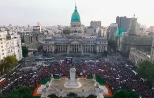 Marcha por la Vida 2018 en Argentina  / Crédito: Caravel 