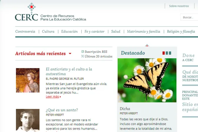 Lanzan importante sitio web para la formación de católicos en español