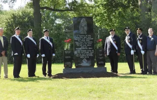 Monumento para los no nacidos en el Cementerio Calvary, Lorain, Ohio (Estados Unidos) | Crédito: Caballeros de Colón - Diócesis de Cleveland 