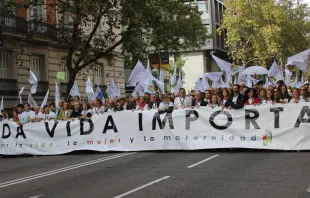 Marcha "Cada vida importa". Foto: Hazte Oír (CC BY-SA 2.0) 