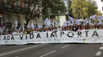 Marcha "Cada vida importa". Foto: Hazte Oír (CC BY-SA 2.0)